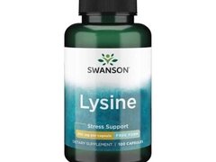 Swanson L-Lysine - 500mg Free-Form - 100 capsule